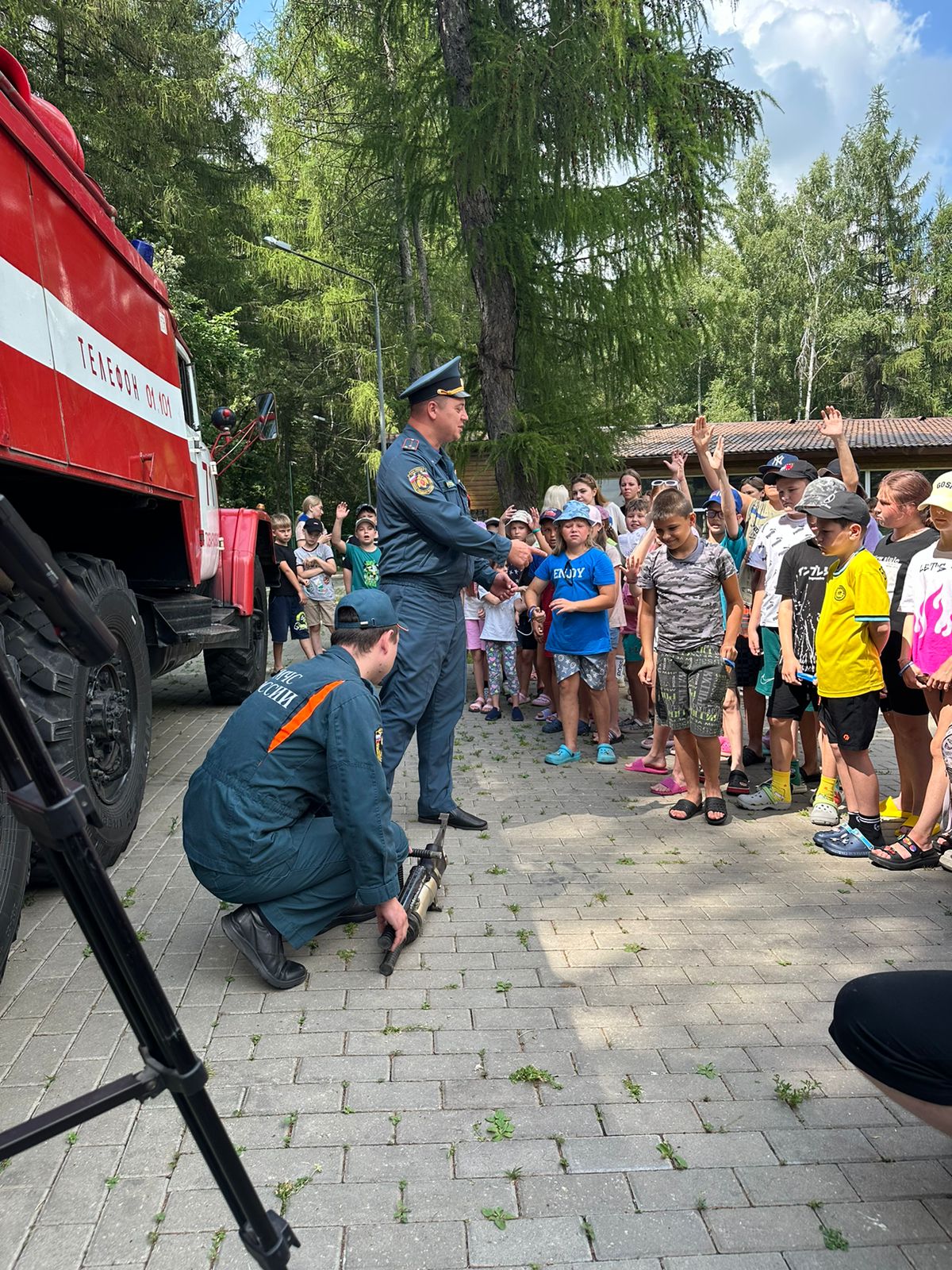 В  оздоровительном лагере «Юность» Богородицкого района стартовала третья смена.