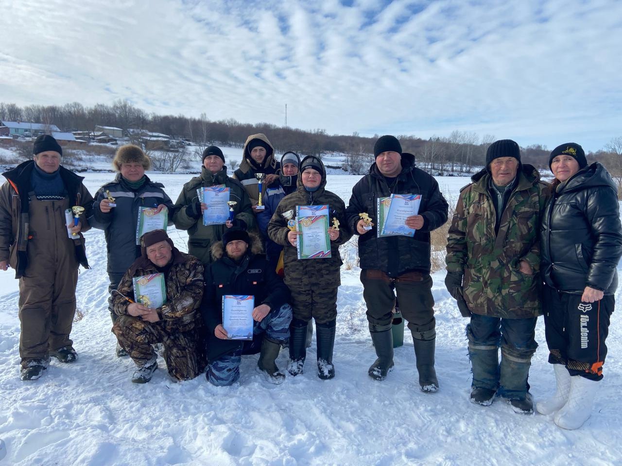 В Куркинском районе прошел День рыбака.