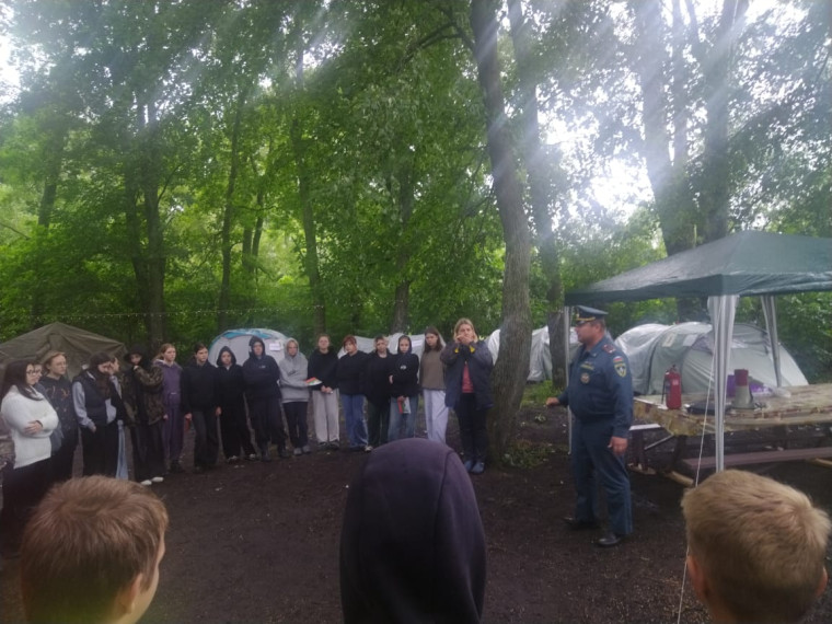 День безопасности в палаточном лагере «Лидер». День безопасности в палаточном лагере «Лидер».