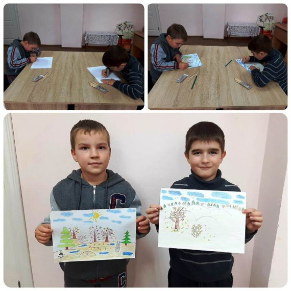 Конкурс рисунков «Краски осени». Конкурс рисунков «Краски осени».
